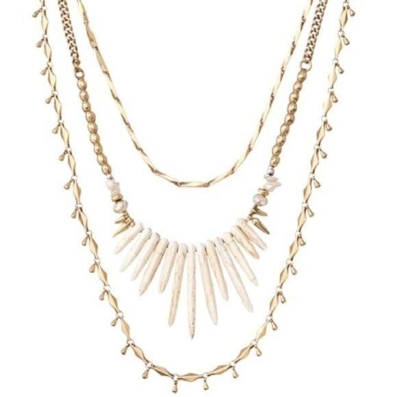 Stella & Dot Zuni Layering Necklace - Wear it Many Ways! - Picture 2 of 10